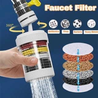 360° Water Filter & Anti-Splash Tap 5