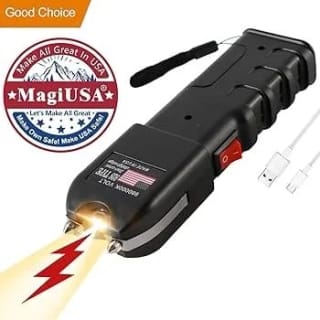 928 Type Heavy Duty Stun Gun with LED Flashlight 4