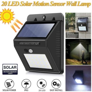 Anugrah Motion Sensor 20 LED Solar Light (Pack of 2) 1