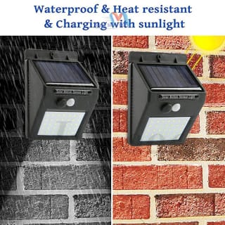 Anugrah Motion Sensor 20 LED Solar Light (Pack of 2) 5