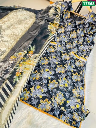 Cotton Readymade Three Piece – SAUD-17568 3