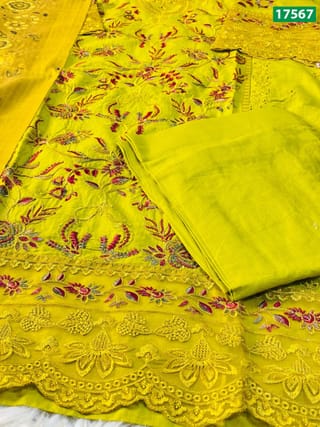 Ready Made Cotton Three Piece – SAUD-17567 2