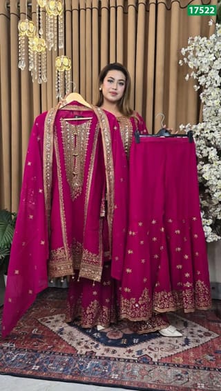 Embroidery Work Stitched Collection – SAUD-17522 2