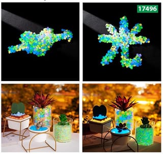 100 Pcs Glow in the Dark Radium Stones – SJE-17496 1