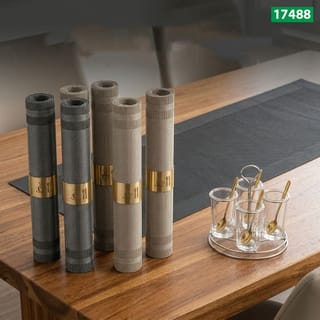 # Premium 7-Piece Woven Dining Table Placemat & Runner Set – SMC-17488 3