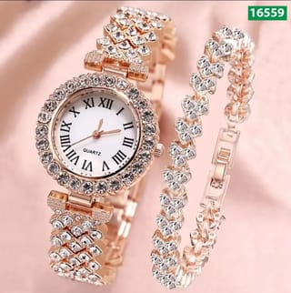 Fashion Bracelet & Watch Combo - SJE-16559 1
