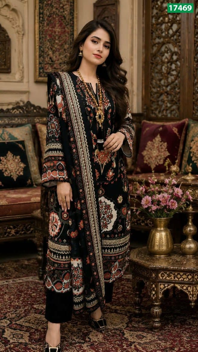 Pakistani Inspired Three Piece - SAUD-17469
