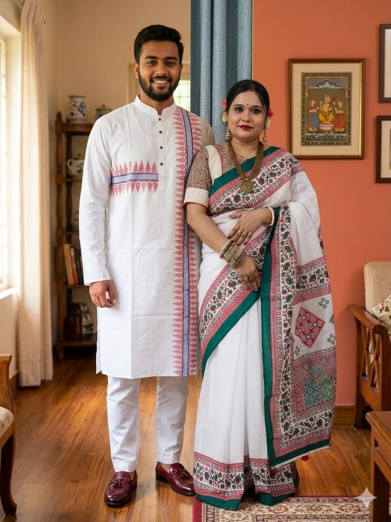 প্রিমিয়াম ম্যাচিং কাপল সেট