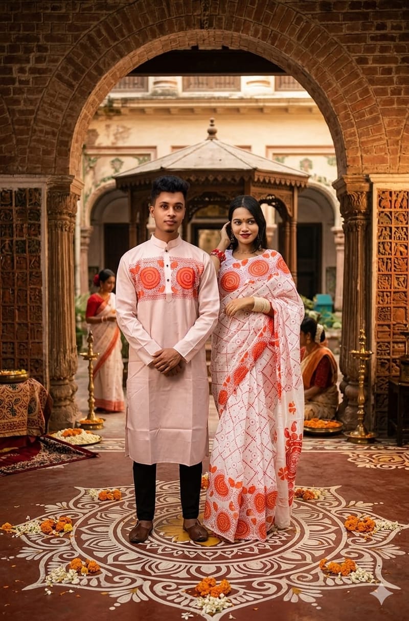 প্রিমিয়াম ম্যাচিং কাপল সেট