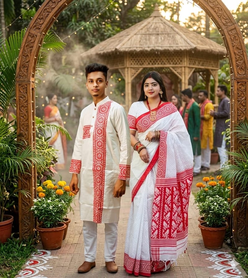 প্রিমিয়াম ম্যাচিং কাপল সেট