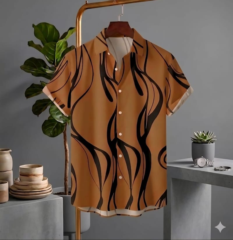 Premium China Micro Fabric Casual Half Sleeve