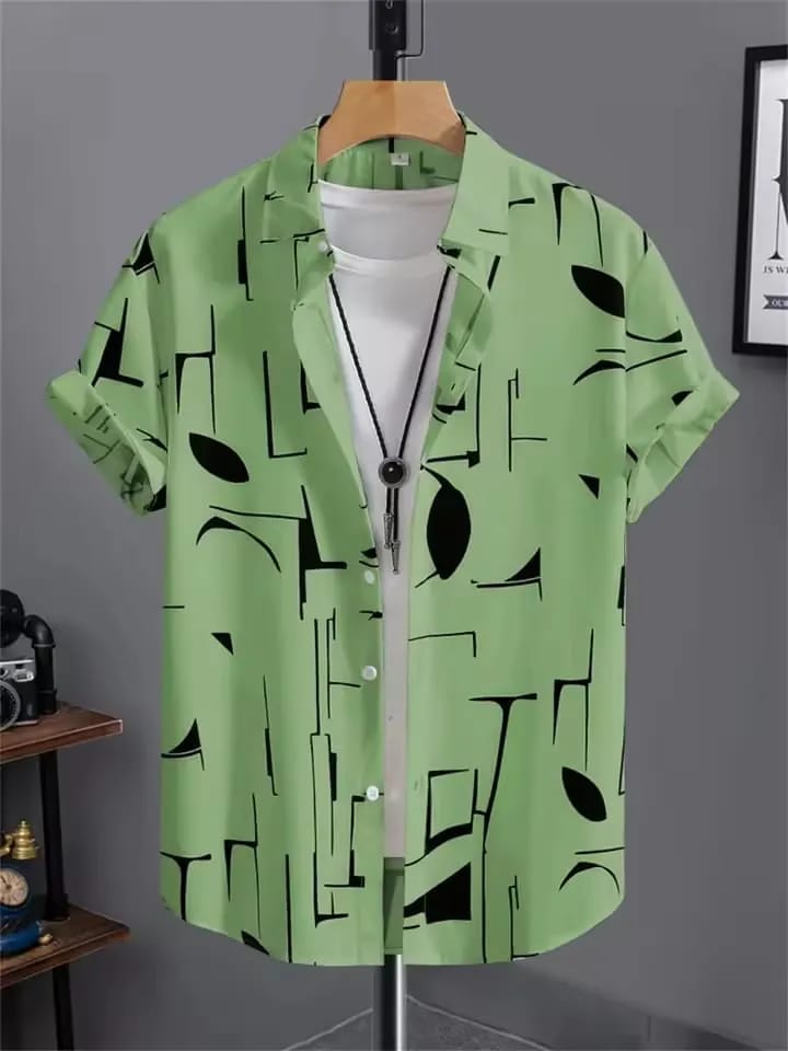 Premium China Micro Fabric Casual Half Sleeve Shirt For Men