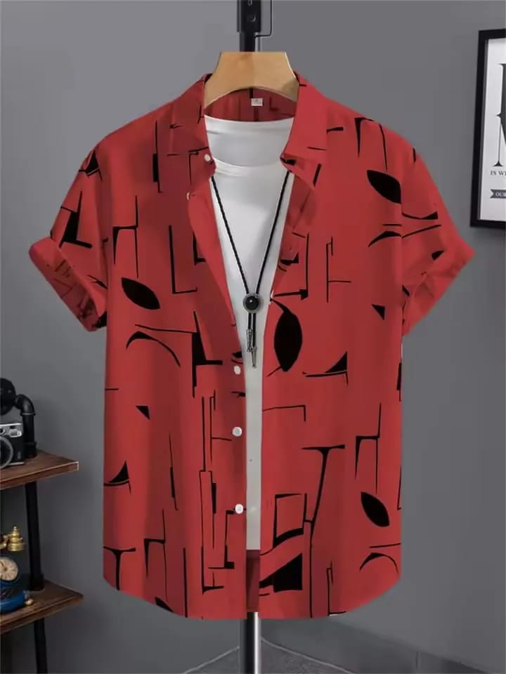 Premium China Micro Fabric Casual Half Sleeve Shirt For Men