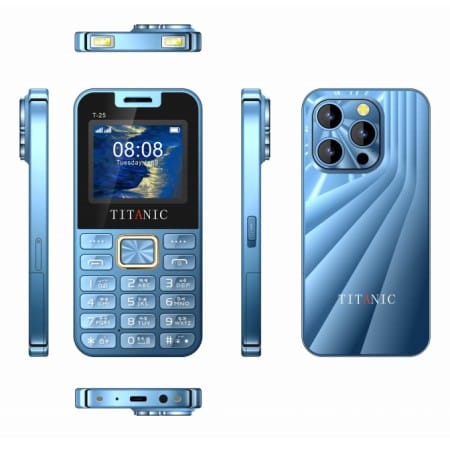 đą Titanic T25 Dual SIM Feature Phone | Code: 3821