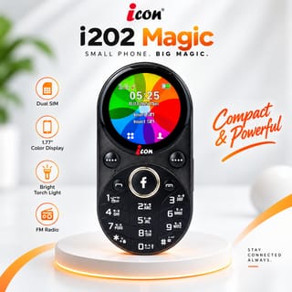 📱 iCon Mobile i202 Magic | Code: 3021 1