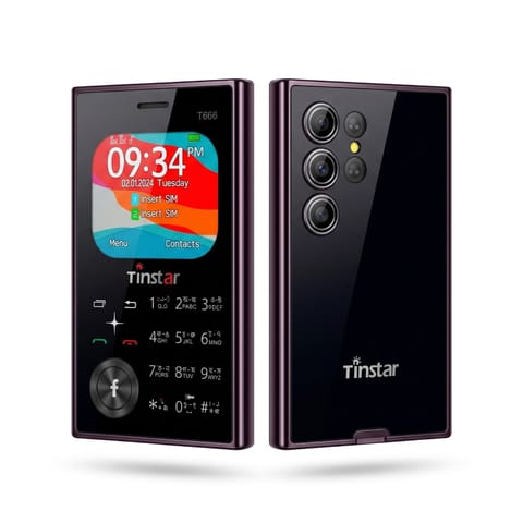 đą Tinstar T666 Dual SIM Card Phone | Code: 9753