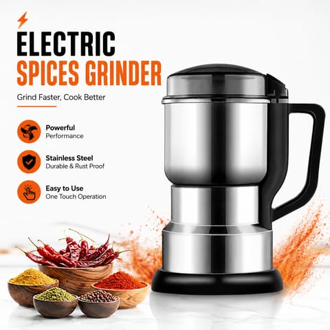 âī¸ Multifunctional Electric Food Grinder 600W | Model: 8200