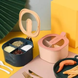 🧂 Multi-Function 4-Grid Spice Box & Seasoning Container 2