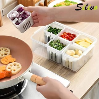 🧊 6-Grid Fridge Storage Box-Code: 8536 2