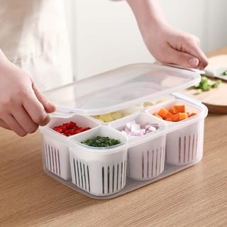 🧊 6-Grid Fridge Storage Box-Code: 8536 3