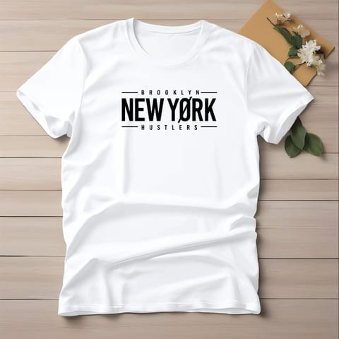 Cotton Printed Basic T-Shirt