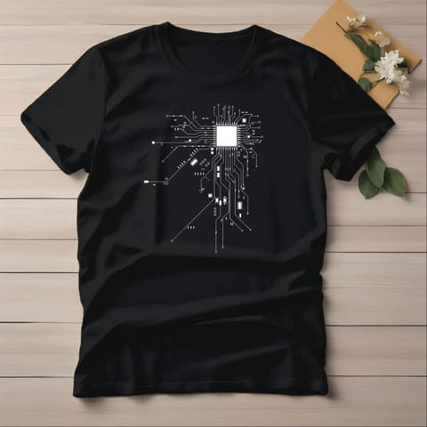 Cotton Printed Basic T-Shirt