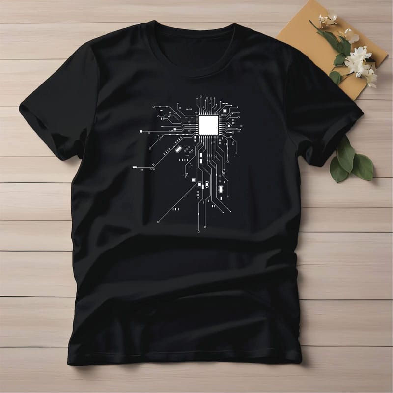 Cotton Printed Basic T-Shirt