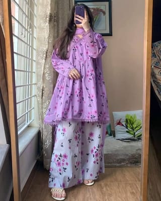 Premium Cotton Printed Three Piece 3
