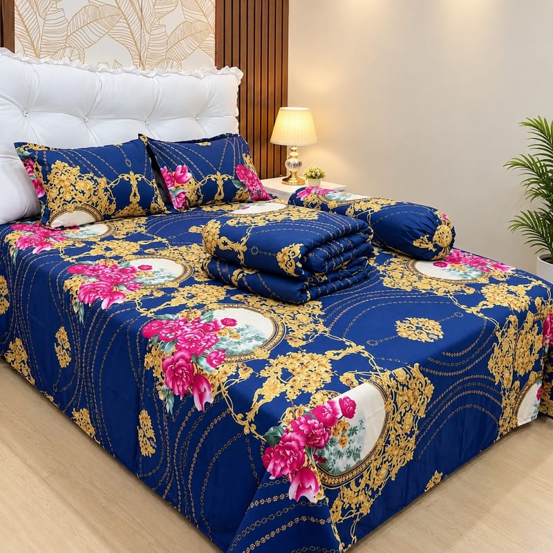 ✨ প্রিমিয়াম ৫ পিস কম্ফর্টার সেট