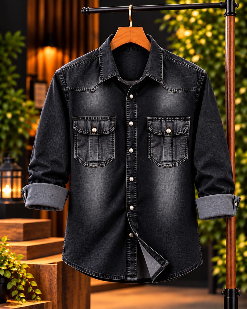 Premium Trendy Denim Shirt