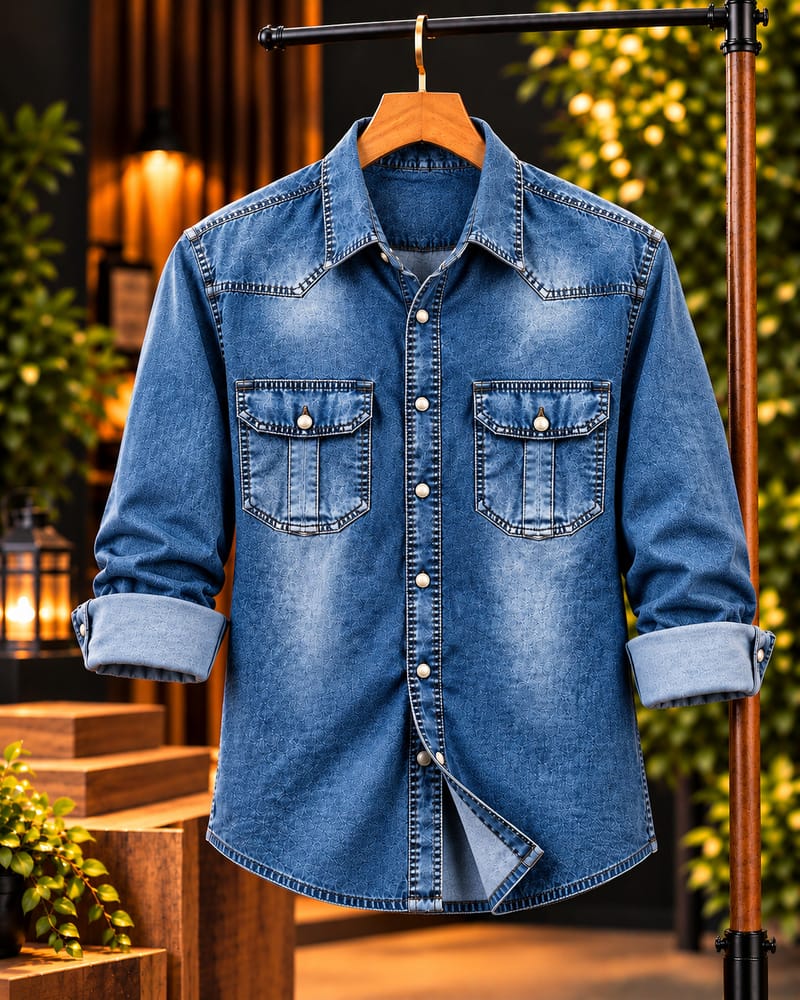 Premium Trendy Denim Shirt