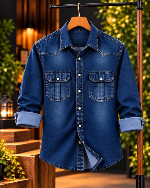 Premium Trendy Denim Shirt