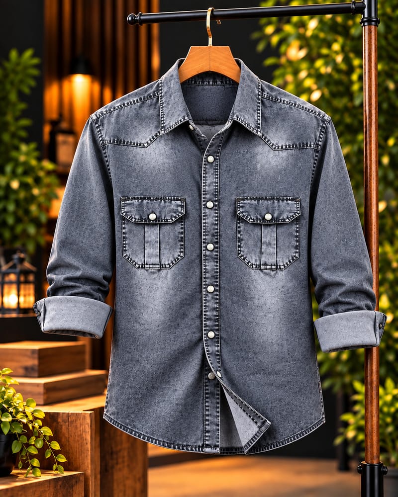Premium Trendy Denim Shirt