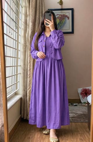 Exclusive Designer Smoking Gown & Romper Set 2