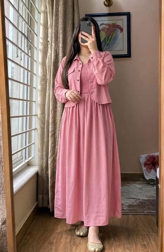Exclusive Designer Smoking Gown & Romper Set 3