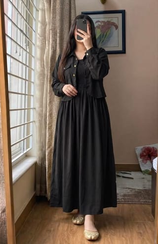 Exclusive Designer Smoking Gown & Romper Set 4