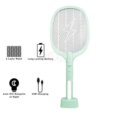 Transtec Mosquito Bat TR-638 – Rechargeable Electric Mosquito Killer Bat