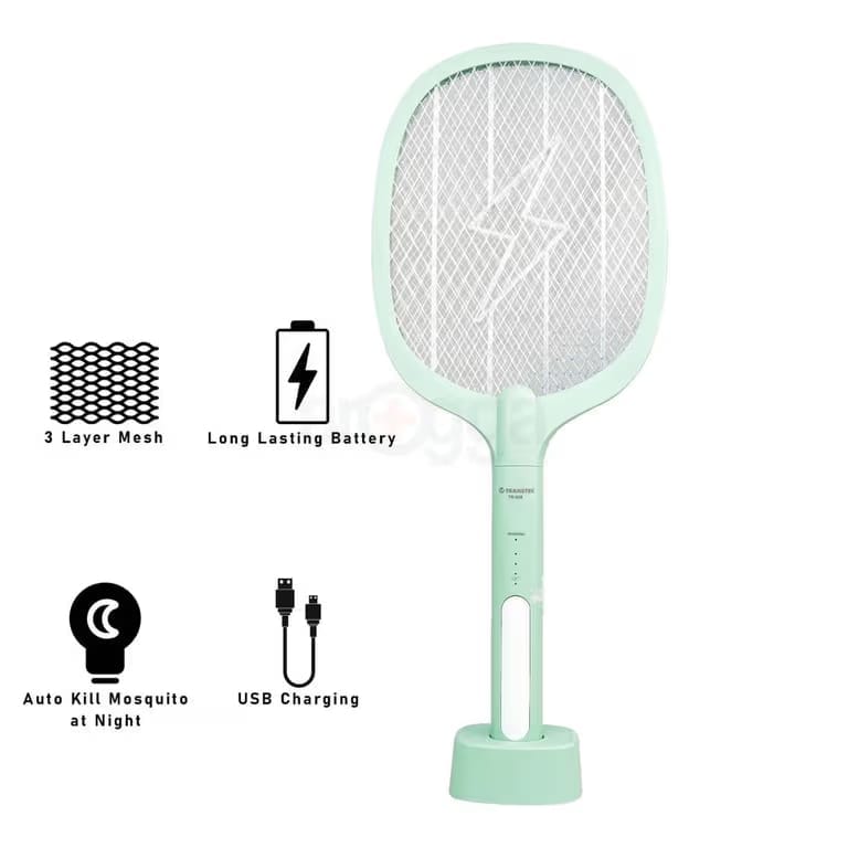 Transtec Mosquito Bat TR-638 – Rechargeable Electric Mosquito Killer Bat
