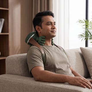 Neck & Shoulder Massager with Dual Zone Heat Technology 4