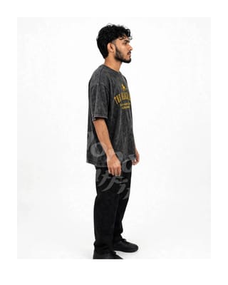 The Black Dog | Premium Acid Wash Drop Shoulder | 220+ GSM | MONDAY Outfits 4
