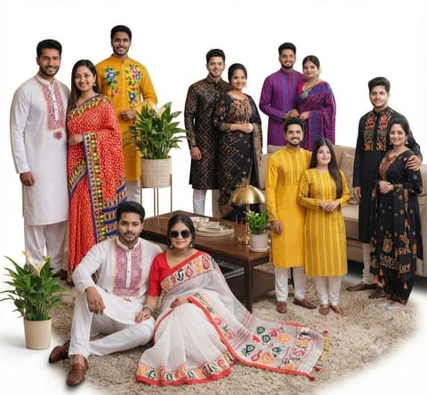 কাপল ড্রেস