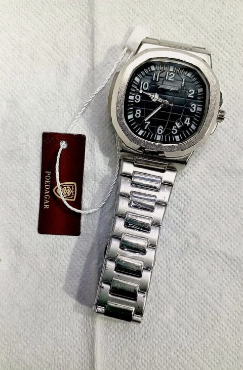 Poedagar 613 Luxury Stainless Steel Strap Watch(রিয়েল পিক)