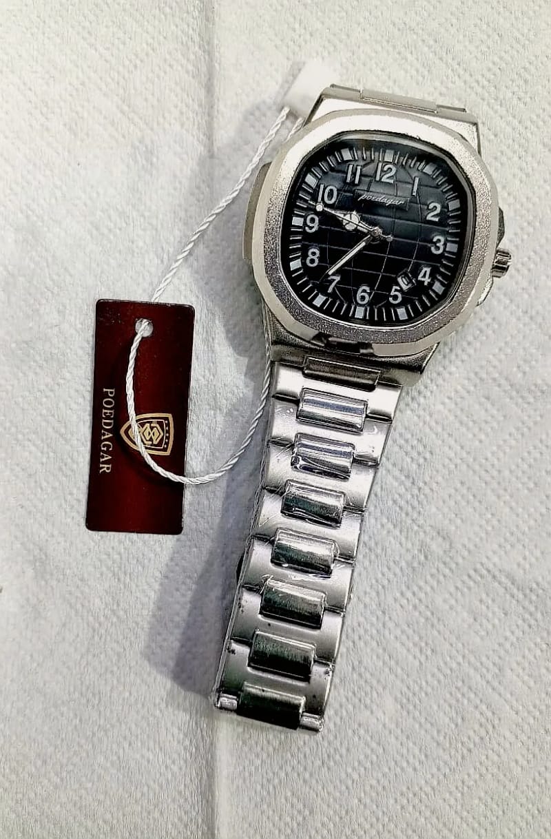 Poedagar 613 Luxury Stainless Steel Strap Watch(রিয়েল পিক)