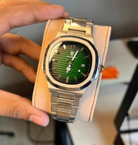 Poedagar 613 Business Quartz Luxury Stainless Steel Luminous Watch for Men Watch