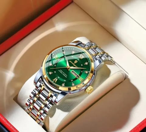 POEDAGAR 936 Fashion Luminous Quartz Watch For Men(সিটি লক)