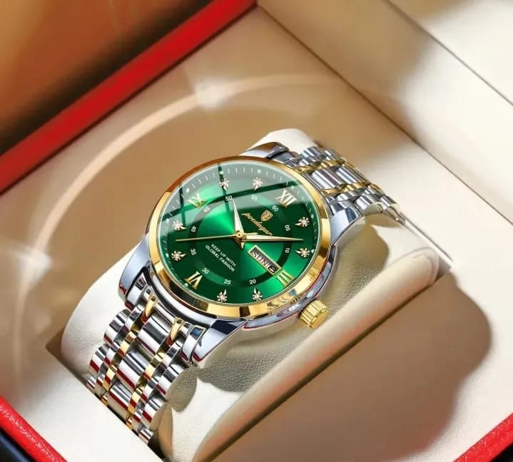 POEDAGAR 936 Fashion Luminous Quartz Watch For Men(সিটি লক)