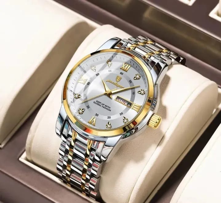 POEDAGAR 936 Fashion Luminous Quartz Watch For Men(সিটি লক)
