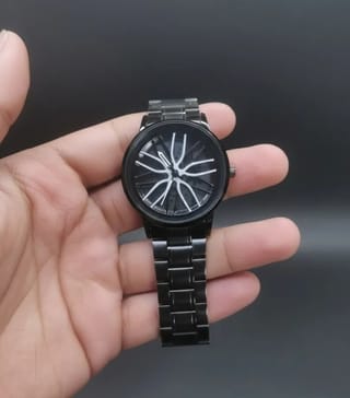 Men's Car Wheel Watch(ভিতরে চাকা ঘুরবে) 1