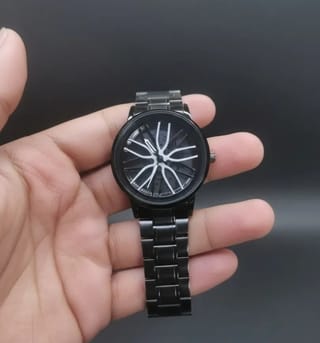 Men's Car Wheel Watch(ভিতরে চাকা ঘুরবে) 3