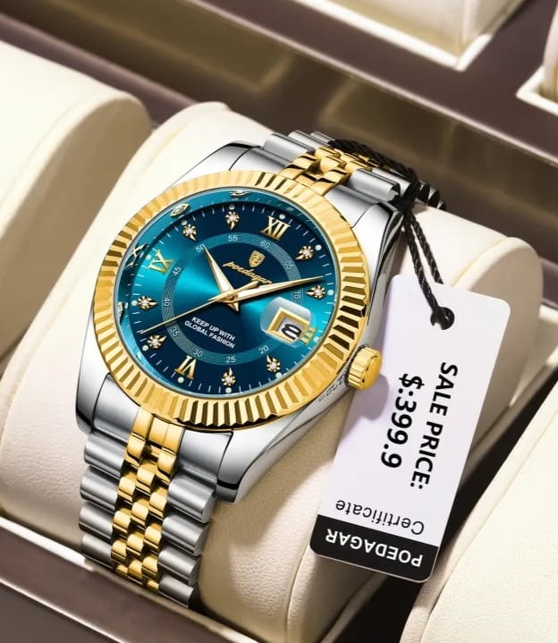 Poedagar Men's Watch(সিটি লক)